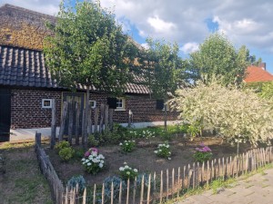 
                            <b>Traditioneel huis met rieten dak, kleurrijke tuin en houten hek.</b><br>
                                                        <b>ISO:</b> 50 | <b>Sluitertijd:</b> 1/499 | <b>Diafragma:</b> f/1.8 | <b>Datum:</b> 2025-06-29

                        